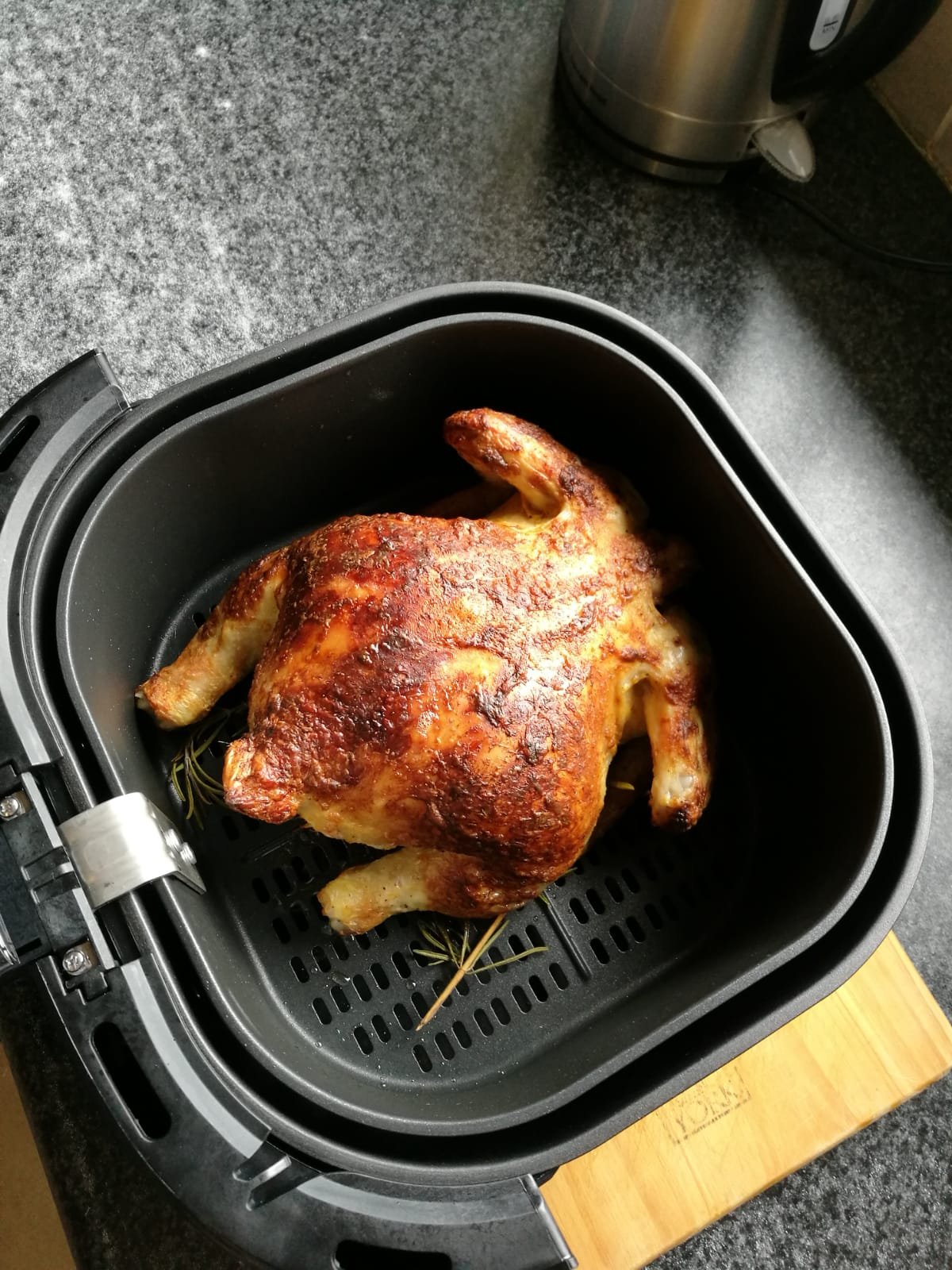 Roast chicken in the air fryer