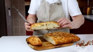 Quick and easy focaccia bread