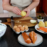 Olivier salad ingredients